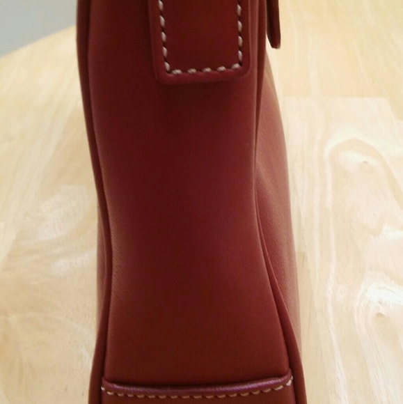 Coach Red Leather Hobo - Picture 4 of 4